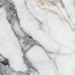 600 semplice ed elegante * Piastrelle in ceramica effetto marmo 600mm con trame bianche e grigie piastrelle per pavimenti in porcellana smaltata lucidata - Product Image 5