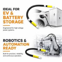 Rangkaian Kabel Sistem Penyimpanan Energi (ESS) Tugas Berat Baru, Harness Kabel Nylon/PBT/Karet untuk Distribusi Daya Skala Besar