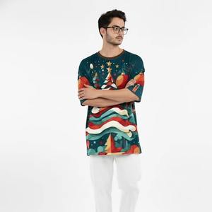 T-shirts pour hommes avec logo personnalisé, manches courtes, sublimés ou unis, respirants, en vente en ligne à bas prix - Product Image 1