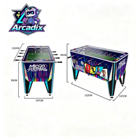 Table de baby-foot commerciale à monnayeur pour 2 joueurs, machine de jeu d'arcade, divertissement intérieur, vente en gros