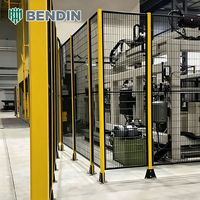Valla de Seguridad para Robots de Alta Velocidad para Protección de Máquinas y Operaciones Rápidas de Robots Industriales con Sistemas de Protección de Seguridad Mejorados