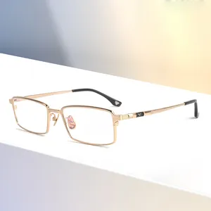 Latest Design Frames for Eye Glasses Titanium Optical Glasses Optical Glasses for Japanese Men Women
