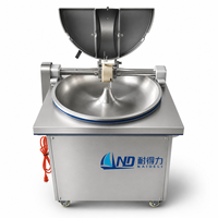 Pencacah Sayuran Tipe Mangkuk Listrik 220V Motor 100-300kg/jam Bahan SUS304 Stainless Steel Food Grade Dapat Disesuaikan untuk Memotong Sayuran