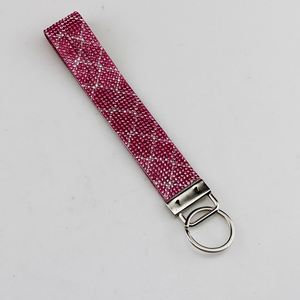 New Design Hot Rhinestones Diamond Bling Crystal Wrist Strap Shiny Supplies <b>Key</b> <b>Chain</b> Bag Pendants - Product Image 6