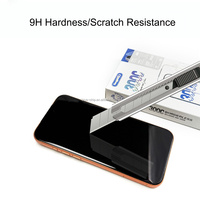 Protection d'écran en verre trempé transparent intégral sans bordure 3D à grand arc, anti-poussière 300C, anti-ESD pour iPhone 18 17 Pro Max