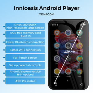 Cuối Cùng Di Động Giải Trí New <span class=keywords><strong>Android</strong></span> Thông Minh MP4 Máy Nghe Nhạc 4 "Đầy Đủ Màn Hình Cảm Ứng <span class=keywords><strong>Mini</strong></span> Wifi/HD Cho Sinh Viên - Product Image 2