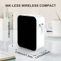 Imprimante d'étiquettes thermique portable mini P15 pour batterie rechargeable 203dpi - En stock pour iOS/Android, étiquettes nominatives, notes de prix