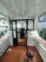 Yacht de sport de luxe en aluminium soudé de 8,5 m (28 pieds) avec cabine pour la pêche rapide, les loisirs, la plongée et la patrouille