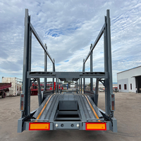 Semi-remorque de transport de voitures à double étage Z8 de Chine, idéale pour la logistique des concessionnaires automobiles