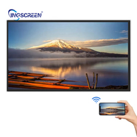 Pantalla LCD Publicitaria Ingscreen de 32-98 Pulgadas con Android 11, Táctil IR, Montaje en Pared, Resolución 1080x1920, Cristal Templado de 4mm para Centros Comerciales