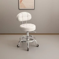 Tabouret rotatif de salon de beauté pour extensions de cils, chaise circulaire moderne pour hôpital et salon
