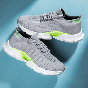 Les chaussures hommes uomo moda Casual sport Sneakers Sock Design Blank leggero Running Jogging scarpe da maratona per le donne - Product Image 5