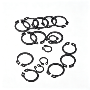 Vente chaude – Anneau de retenue externe GB894.1 en acier au carbone oxydé noir de haute précision pour la fixation d'arbres mécaniques - Product Image 4