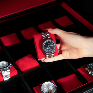 Coffre-fort de luxe pour <span class=keywords><strong>montres</strong></span> et bijoux avec 8 tiroirs, armoire de rangement antivol, personnalisable OEM - Product Image 5