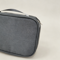 Sac de Douche de Voyage Portable Multifonctionnel Grande Capacité pour Douche et Nettoyage, Étanche avec Séparation Sec/Humide, Sac de Rangement Pliable