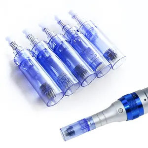 Cartucho de aguja desechable de acero inoxidable micro aguja piel Derma pen