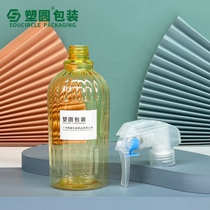 300ml Empty PET Transparent Plastic Bottle Fog Bottle Cosmetic Hair Spray Bottle With <strong>Kao</strong> Gun Spray Head - Product Image 3