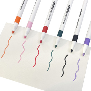 Juego de Rotuladores de Pintura Permanente, 12, 24, 36, 48 Colores, Personalizado, Nuevo, Rotulador de Pintura Acrílica para Manualidades - Product Image 5