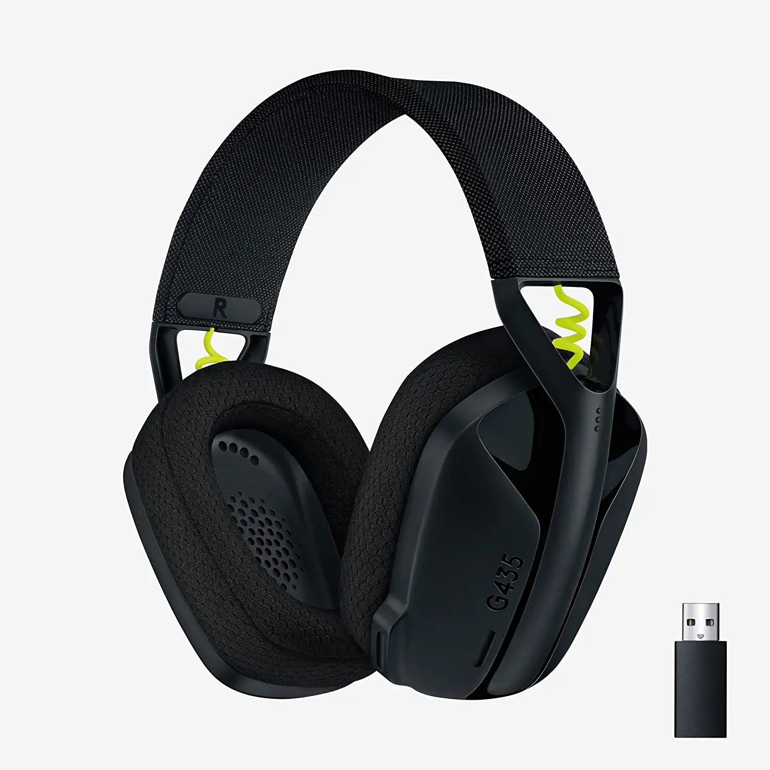 Asli Merek Baru Logitech G435 Headset Gaming Nirkabel dengan Mikrofon Fps Ps5 Headphone untuk Ponsel Komputer