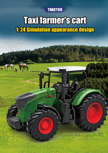 รถแทรคเตอร์ฟาร์มสำหรับเด็กของเล่นชาวนารถแทรคเตอร์พลาสติกแรงเสียดทานสำหรับชาวนารถของเล่นสำหรับเด็ก - Product Image 3