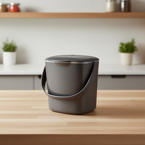 Oxo Kitchen Waste <b>Bin</b> 2.5 Gallon With <b>Lid</b> And Handle For Composting - Product Image 3