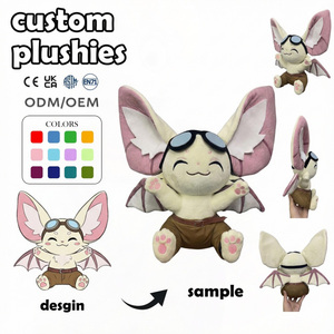 พวงกุญแจตุ๊กตายัดนุ่นออกแบบได้ตามต้องการตัวละครมนุษย์นุ่มนิ่มของเล่นมินิของเล่นตุ๊กตาสุดเท่รูปอุ้งเท้าเป็ดยักษ์ - Product Image 4