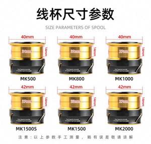 Moulinet de pêche spinning SW 5.0:1 pour eau de mer et lac - Frein max. 10 kg, construction métal/plastique, poignée interchangeable gauche/droite pour la pêche en rivière - Product Image 6