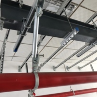 Collier de serrage robuste UTT20 en acier au carbone galvanisé FM UL CE pour conduites d'incendie, vente en gros directe usine
