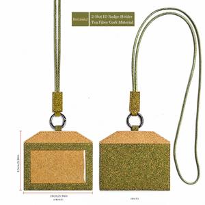 Porte-passeport en liège biodégradable de luxe pour feuilles de thé, accessoire de voyage écoresponsable - Product Image 3
