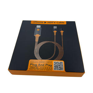 Moc — téléphone portable OEM, HD, 2K, câble tressé, USB, femelle vers HDMI, Plug and Play, pour <span class=keywords><strong>Iphone</strong></span>, <span class=keywords><strong>TV</strong></span>, téléphones Android, Xiaomi - Product Image 5