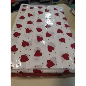 Juego de cortinas Queen Of Hearts, 2,15 m x 2,78 m, panel de encaje de algodón rojo y blanco, disfraz de competición - Product Image 5