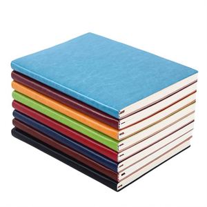 Custom Printing Classic Office A5 Dotted PU Leather Student School Notebook Diary Promotional - Product Image 1