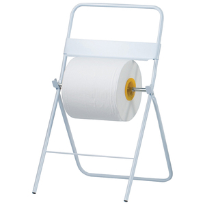 Dérouleur de bobine de papier personnalisé JH-Mech Distributeur de rouleaux de papier en acier au carbone blanc debout de haute qualité - Product Image 3