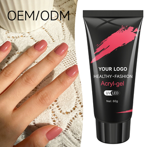 Wholesale 30g 60g Acrylic Gel UV Gel <b>Nail</b> <b>Extension</b> Acryl Poly Gel Processing Customized Design <b>Nail</b> Supplier Salon - Product Image 1
