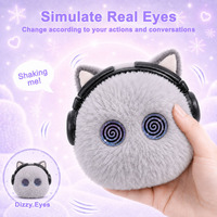Jouet en peluche IA personnalisé ODM/OEM, robot interactif parlant, animal en peluche, robot IA intelligent, compagnon chatbot, pendentif IA pour animaux de compagnie