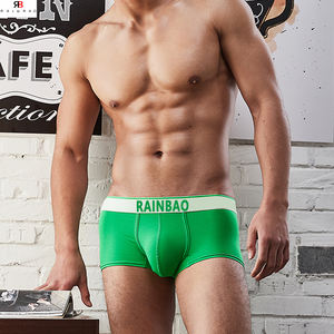 रेनबाओ हॉट सेल अनुकूलित रंग पुरुष अंडरवियर सांस लेने योग्य आरामदायक मॉडल पुरुष बॉक्सर ब्रीफ शॉर्ट्स - Product Image 3