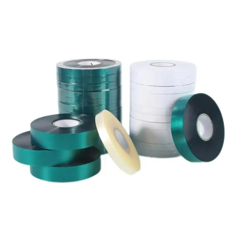 공장 도매 사용자 정의 PVC 녹색 와이드 정원 스트레치 덩굴 타이 테이프