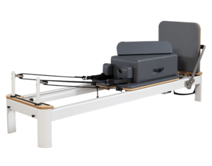 Reformer de Pilates con Base de Aluminio Ajustable, Resistente y Duradero para Uso en Casa y Gimnasio, Ideal para Entrenamiento de Yoga y Fitness - Product Image 3