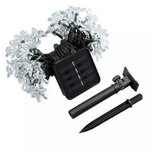 Nuevo producto Festival de Navidad decoración iluminación colorida modelos ajustables botón Control plástico flor fiesta cadena Luz - Product Image 6