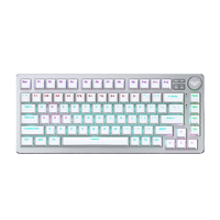AULA F3060 Clavier mécanique filaire remplaçable à chaud spécialement conçu pour les jeux ESports compatibles avec les ordinateurs portables et les ordinateurs de bureau