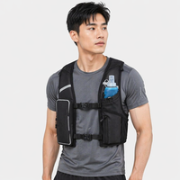 Gilet d'hydratation professionnel pour la course à pied avec ensemble de flacons souples - Sac à dos léger et respirant pour la course sur sentier et l'entraînement au marathon
