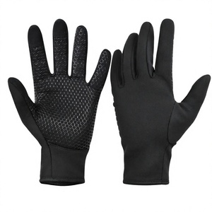 Gants de moto imperméables pour la course, manchons de guidon d'hiver, gants de conduite chauds avec grip, noirs - Product Image 3