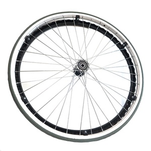 24X1 <span class=keywords><strong>3</strong></span>/8 Inch Rolstoel Pu Platte Vrije Wielen 14X1.375 Rolstoel Pu Geschuimd Bandenwiel Met Hoes - Product Image 6