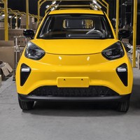 Vehículo Eléctrico de Lujo, Mini Hatchback Totalmente Automático de 4 Plazas, Paquete de Viaje Urbano de Nueva Energía