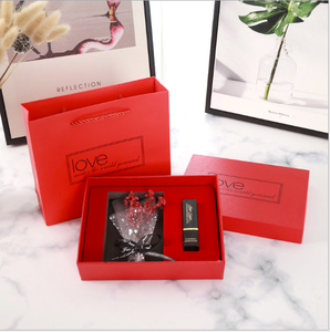 Chocolate caja de dulces bufanda regalo Perfume brillo de labios de embalaje grande de lujo de San Valentín, Caja de Regalos - Product Image 2