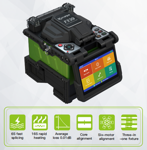 Fusionadora de Fibra Óptica Komshine FX39 Original de Seis Motores para Equipos de Fibra FTTH - Product Image 2