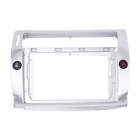 Estéreo de navegación GPS para coche para Citroen c-quatre 2004-2011 Radio Fascias Panel marco ajuste 2 Din 9 pulgadas en la pantalla del tablero ESTÉREO