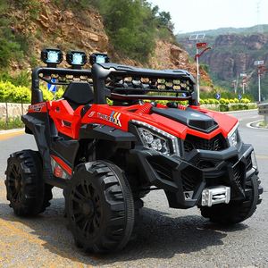 Voiture électrique pour enfants à 4 roues - Jouet en plastique à double propulsion avec batterie 12V et télécommande pour les aventures tout-terrain - Product Image 3