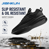 Sepatu Dapur Anti Selip Tahan Minyak Bernapas Khusus Koki JIANKUN, Sepatu Keselamatan Ringan untuk Profesional Kuliner