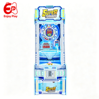 Machine de loterie à billes avec effet visuel Tornado, machine de jeu d'amusement à monnayeur, équipement de distribution de billets, version espagnole